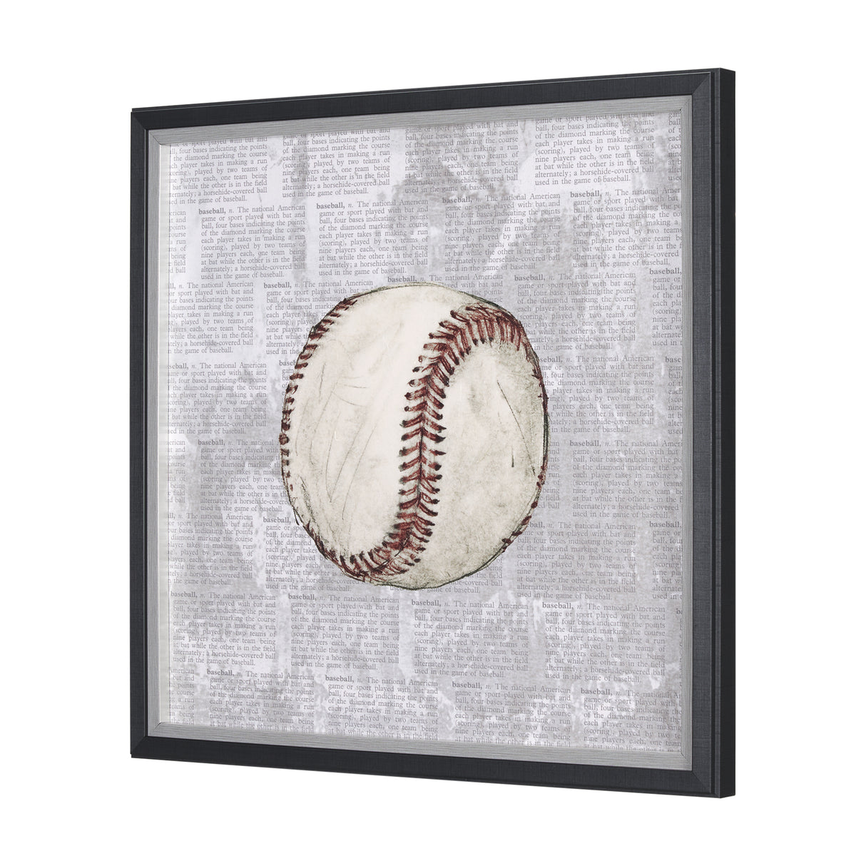 Definition of Sport I by Mercana Studio a Hand Embellished Textured Framed Art Print from Mercana - Luna Furniture
