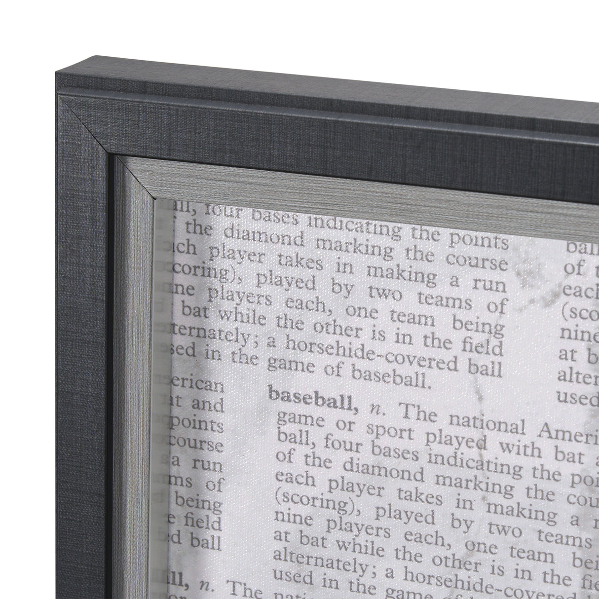 Definition of Sport I by Mercana Studio a Hand Embellished Textured Framed Art Print from Mercana - Luna Furniture