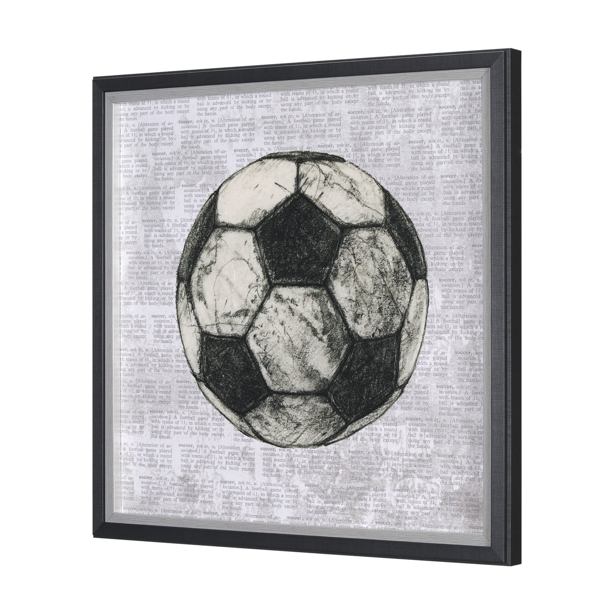 Definition of Sport II by Mercana Studio a Hand Embellished Textured Framed Art Print from Mercana - Luna Furniture