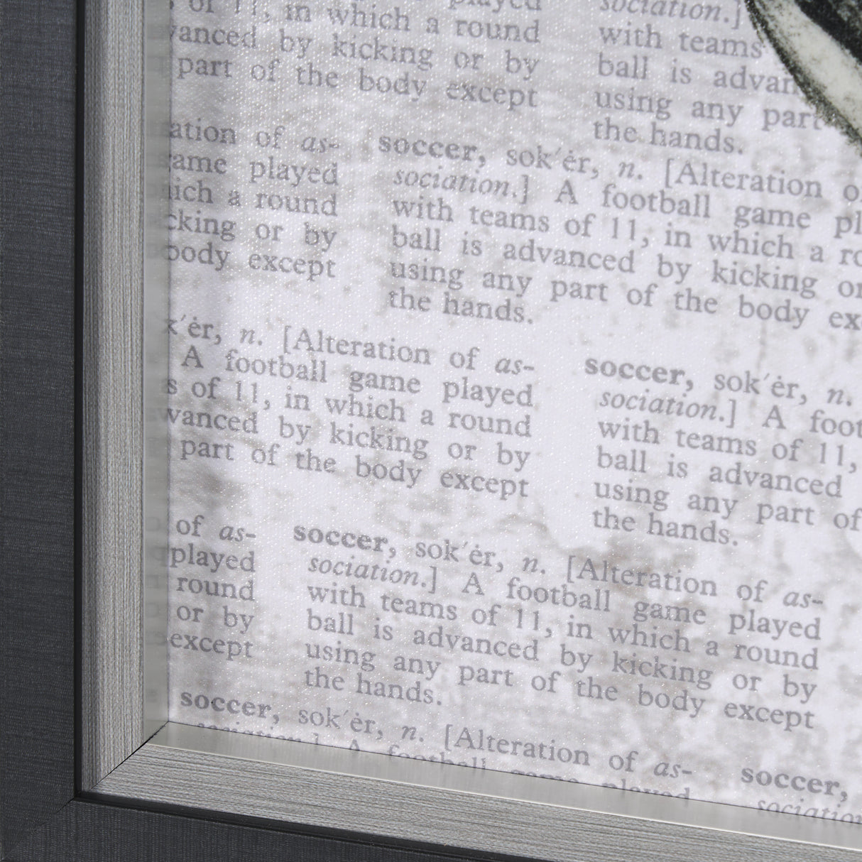 Definition of Sport II by Mercana Studio a Hand Embellished Textured Framed Art Print from Mercana - Luna Furniture