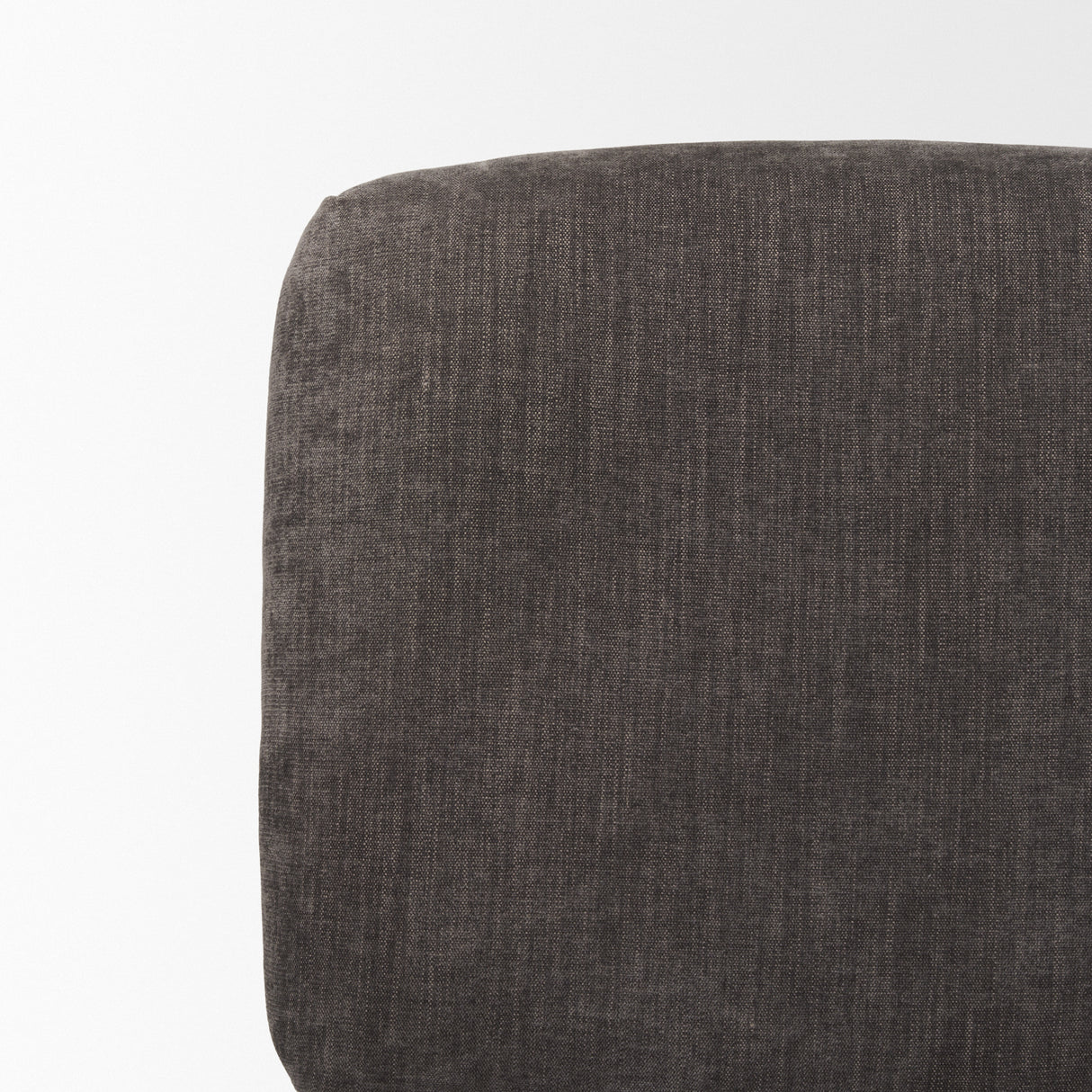 Nora Charcoal Fabric w/ Matte Black Metal Legs Accent Chair from Mercana - Luna Furniture