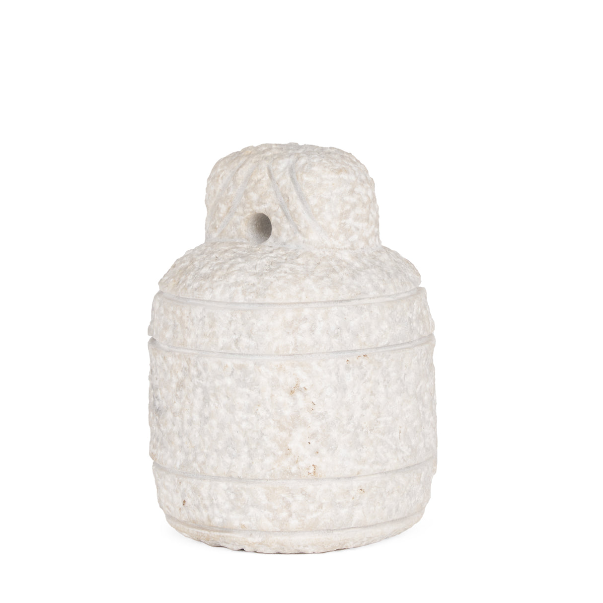 Irina Small White Marble Door Stopper from Mercana - Luna Furniture