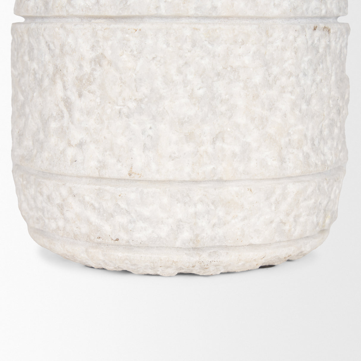 Irina Small White Marble Door Stopper from Mercana - Luna Furniture