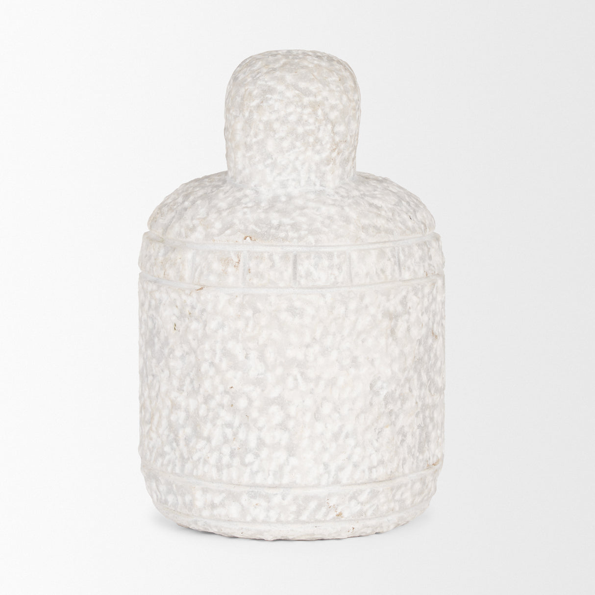 Irina Large White Marble Door Stopper from Mercana - Luna Furniture