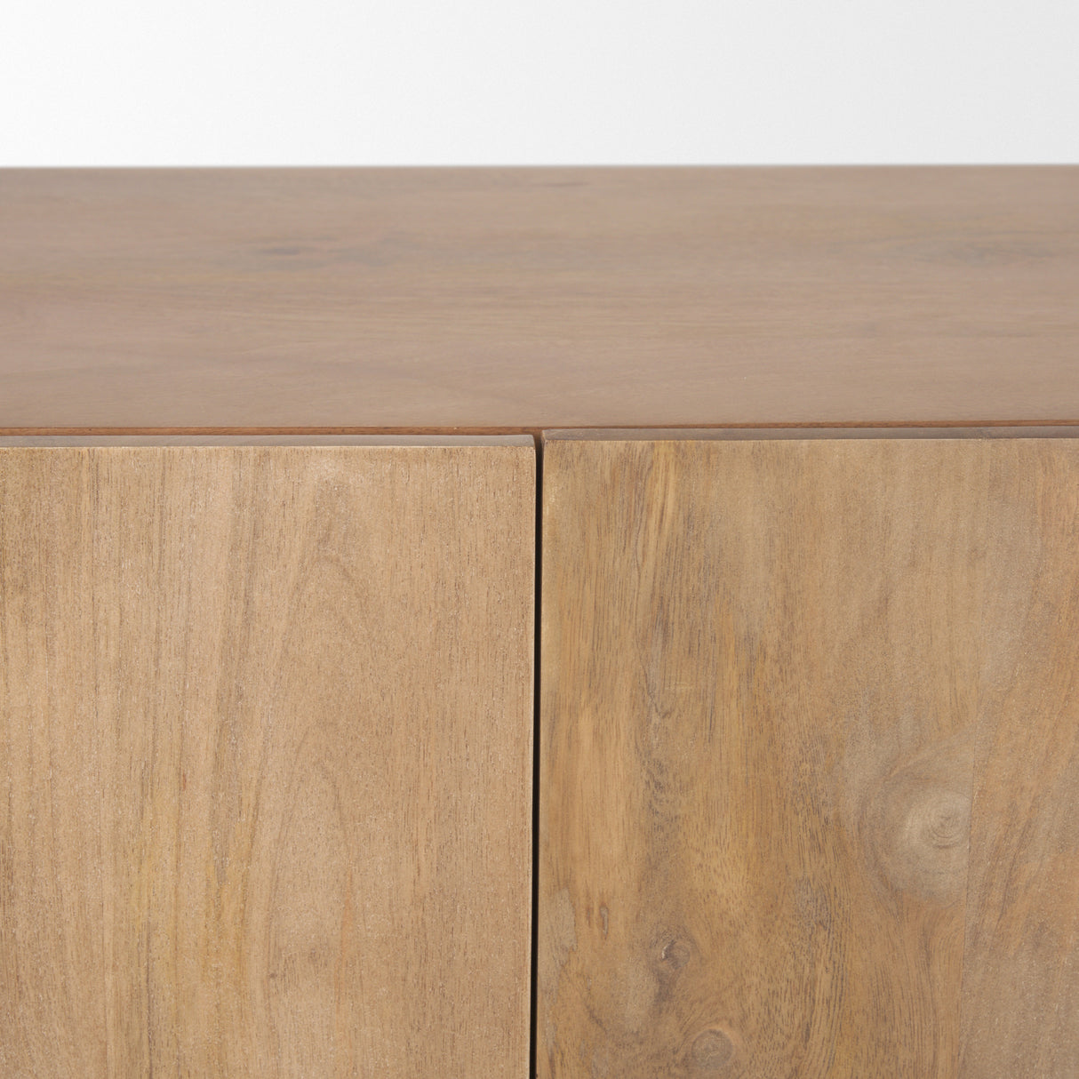 Beth Light Brown Wood w/ 3 Doors Sideboard from Mercana - Luna Furniture