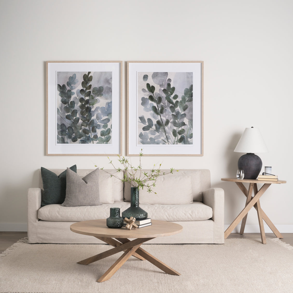 Solana Light Brown Wood Foyer Table from Mercana - Luna Furniture