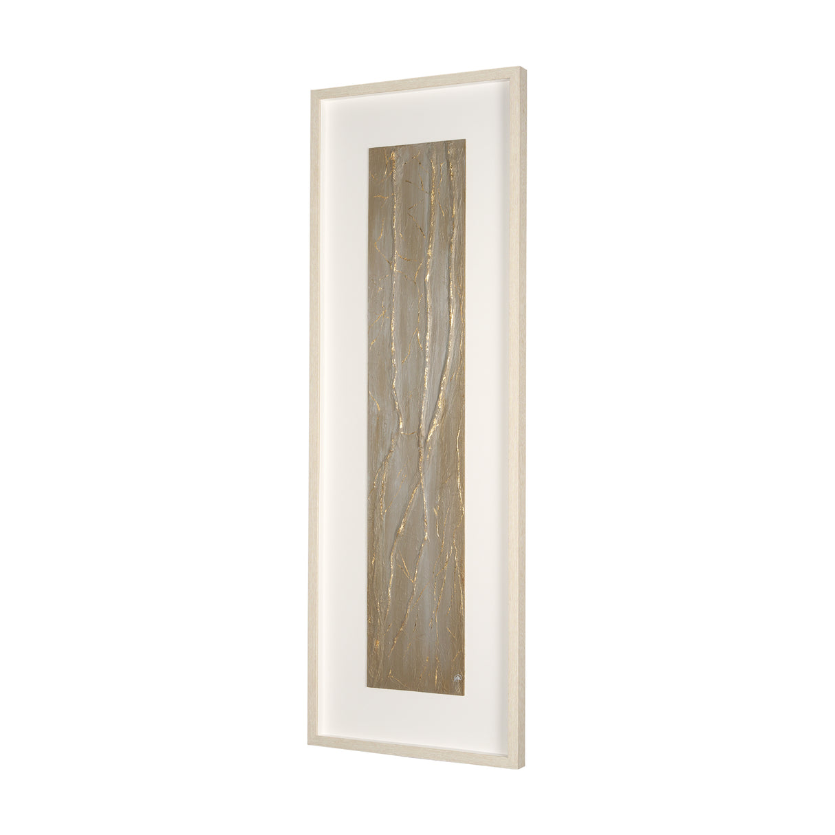 Taupe Expression by Studio M a handmade Original Framed 3D Textured Artwork under Glass from Mercana - Luna Furniture