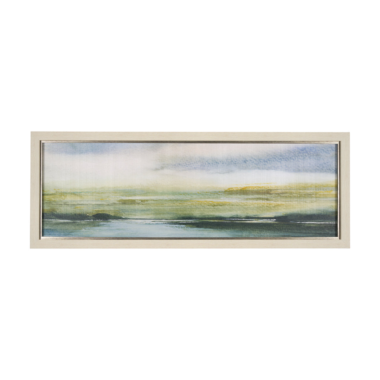 Spring Horizon I by Mercana Studio a Hand Embellished Textured Framed Art Print from Mercana - Luna Furniture