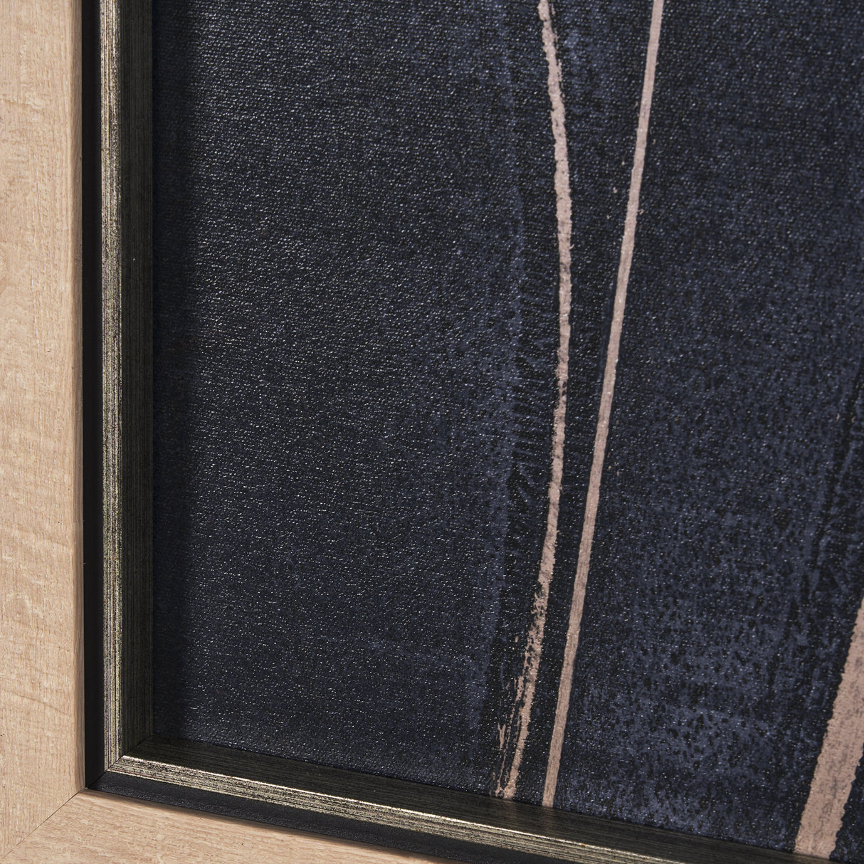 Herbes Hautes Indigo II by Mercana Studio a Hand Embellished Textured Framed Art Print from Mercana - Luna Furniture