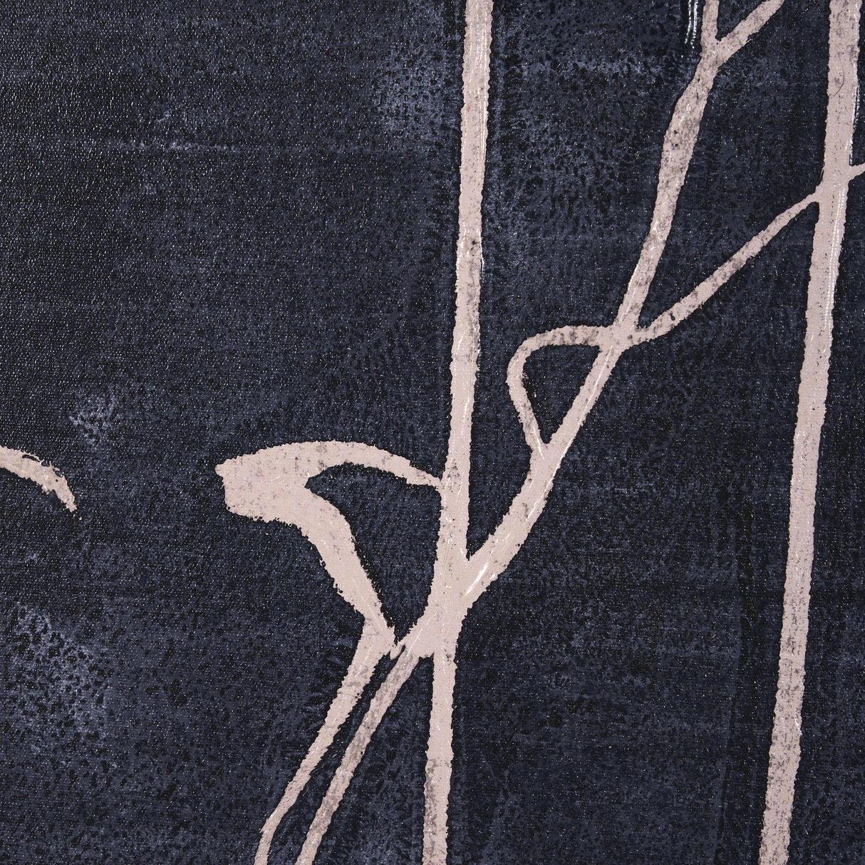 Herbes Hautes Indigo II by Mercana Studio a Hand Embellished Textured Framed Art Print from Mercana - Luna Furniture