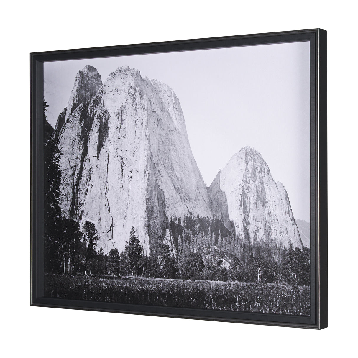 Cathedral Rock by Carleton E Watkins a Hand Embellished Textured Framed Photo Art Print from Mercana - Luna Furniture