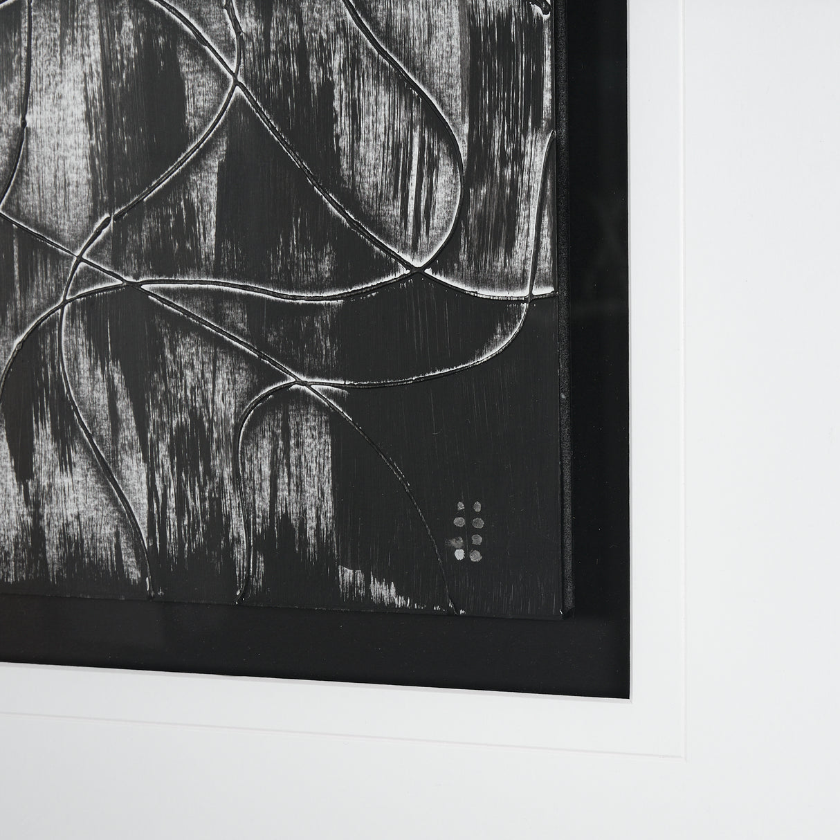 Continuous Strand II by Studio M a handmade Original Framed Artwork under Glass from Mercana - Luna Furniture