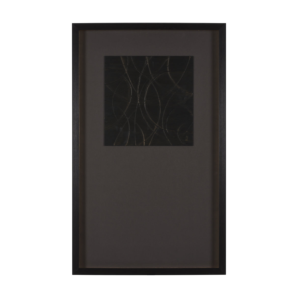 Bronze Meandera by Studio M a handmade Original Framed Artwork under Glass from Mercana - Luna Furniture