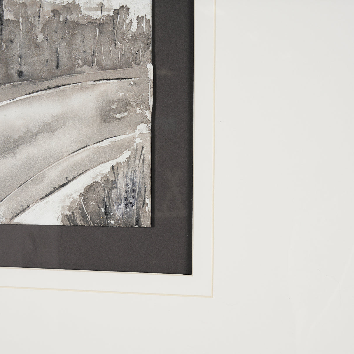 Country Road by Studio M a Handmade Original Framed Artwork under Glass from Mercana - Luna Furniture