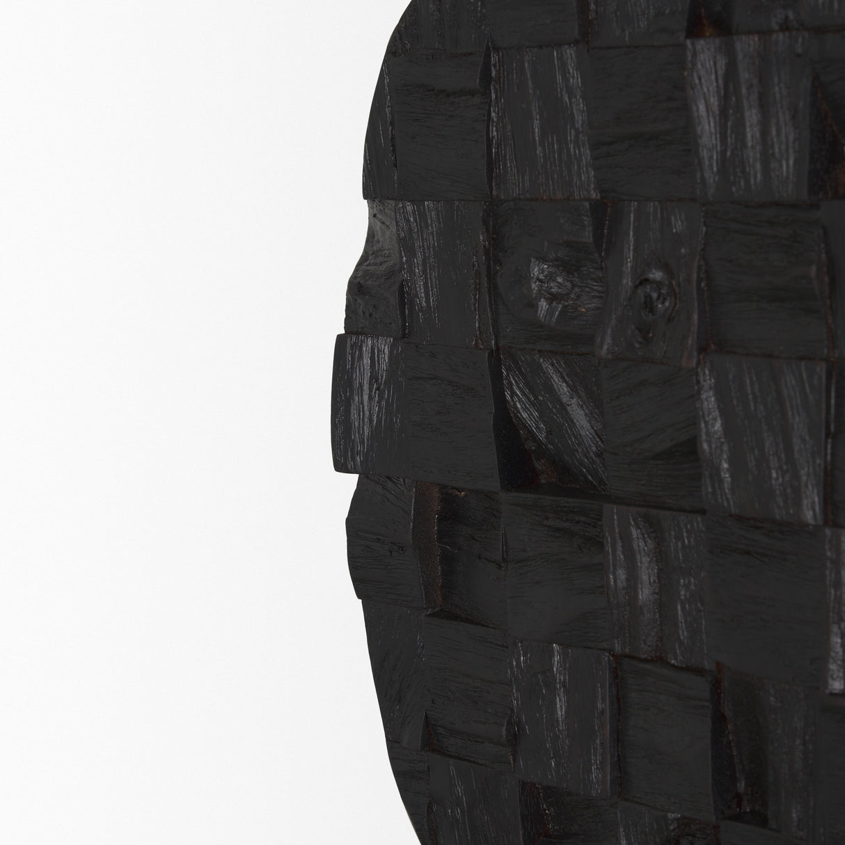 Into the Abyss I Dark Brown Wood 24" Wall Decor from Mercana - Luna Furniture