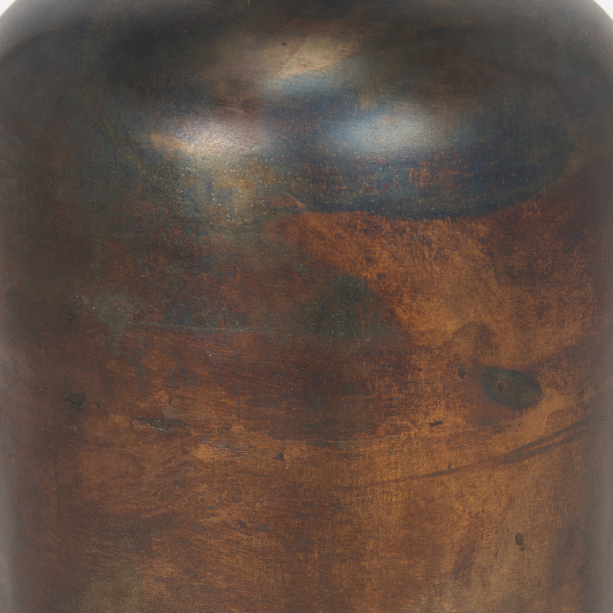 Daya Tall Antiqued Gold Metal Vase from Mercana - Luna Furniture
