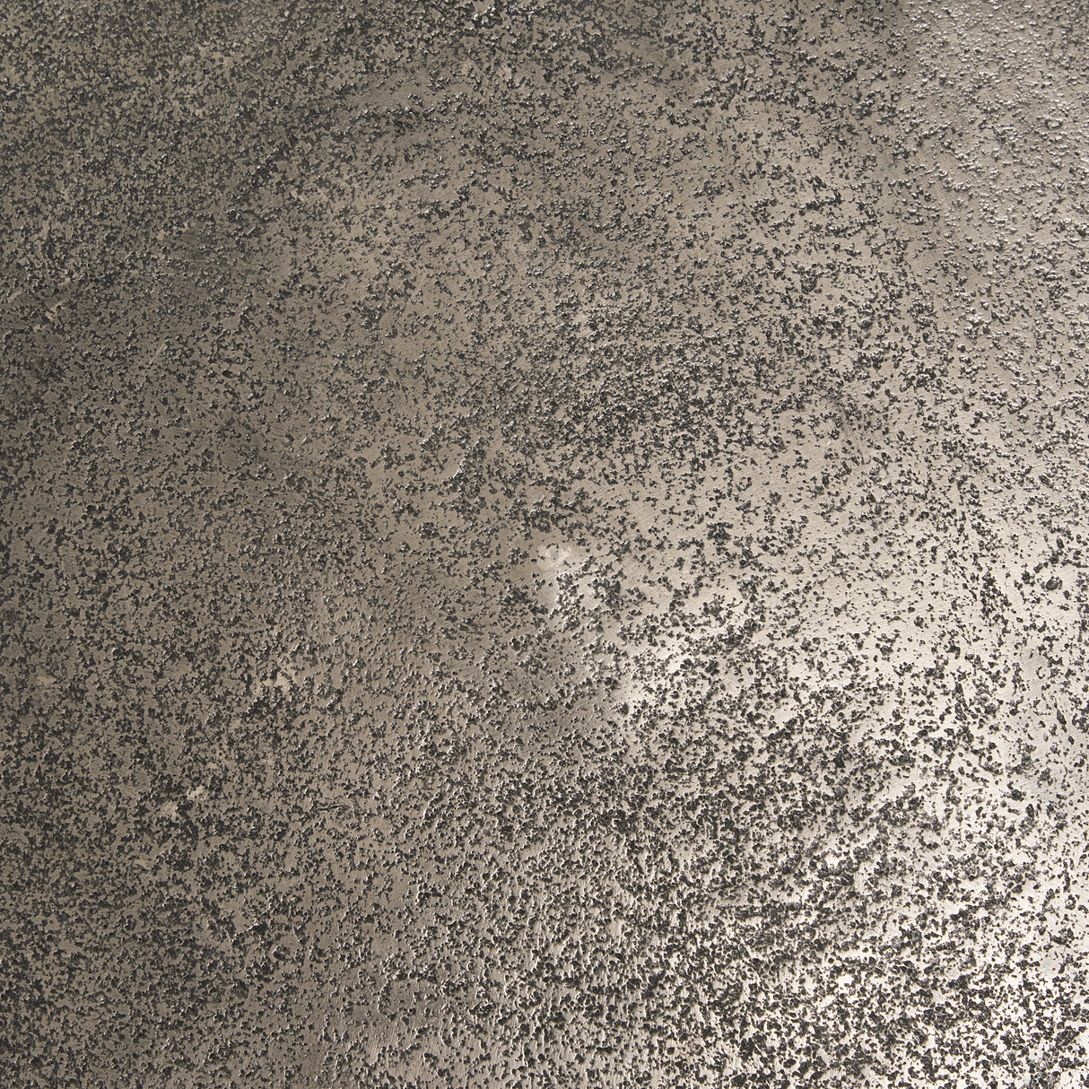 Maggie Textured Silver Nickel Cast Aluminum Metal Accent Table from Mercana - Luna Furniture