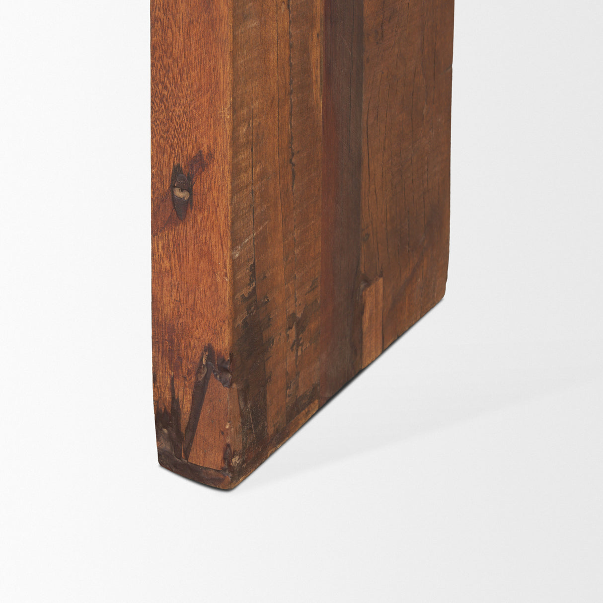 Estelle Rustic Brown Reclaimed Wood Console Table from Mercana - Luna Furniture