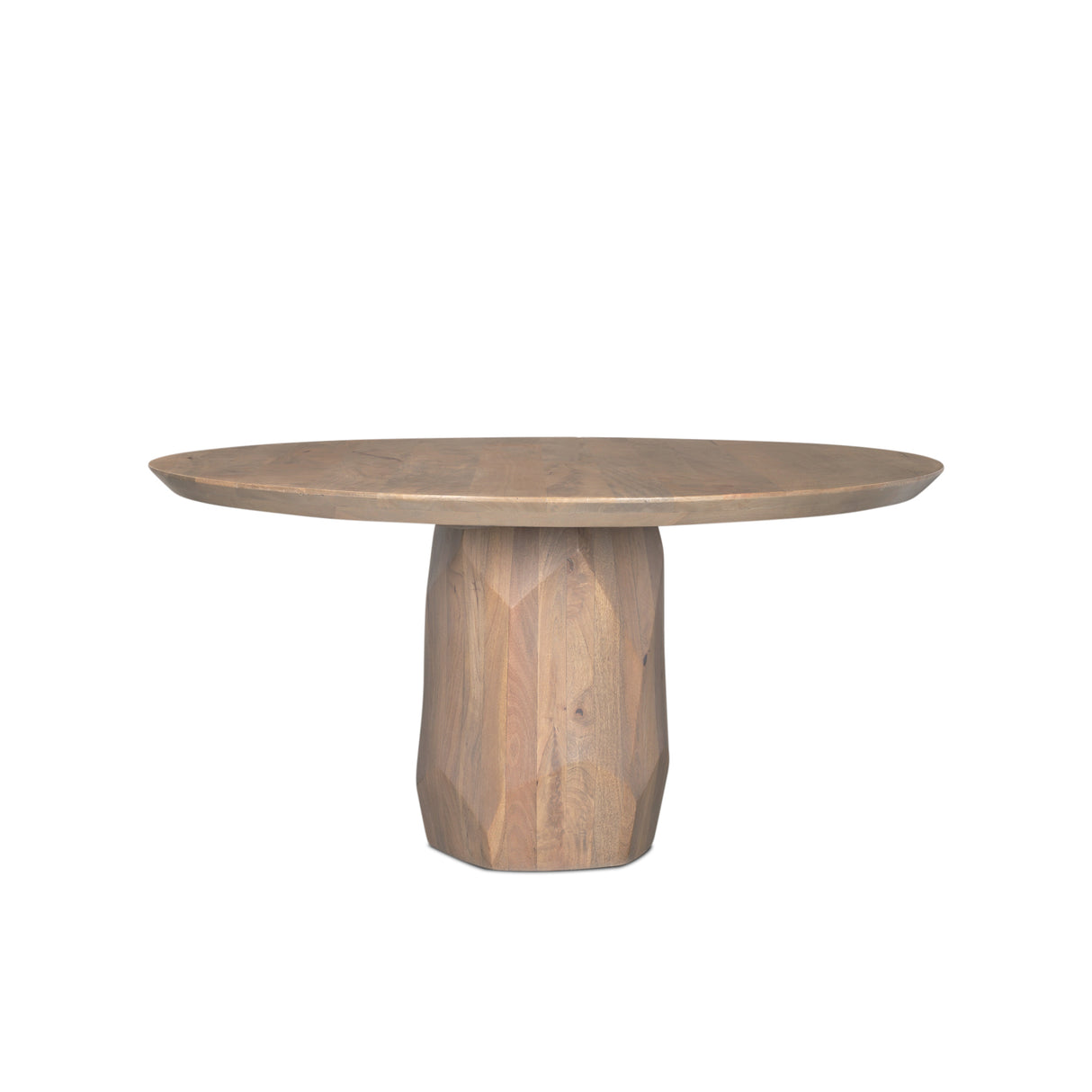 Fitzgerald 60" Light Brown Wood Dining Table from Mercana - Luna Furniture