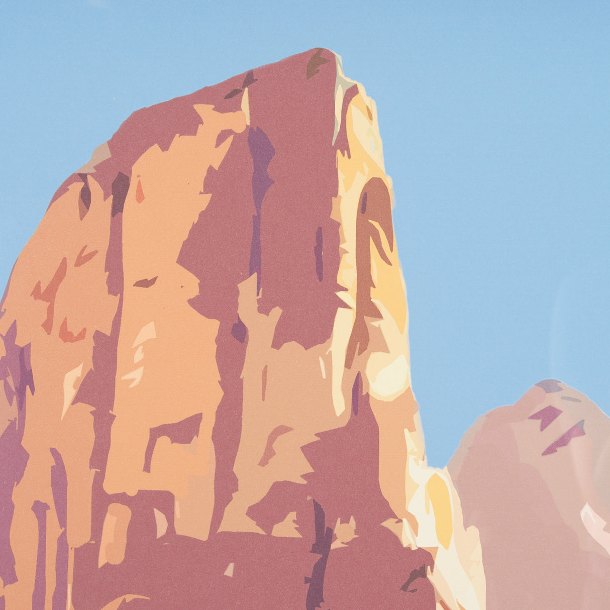 National Park - Zion by Mark Chandon a Framed Art Print Matted under Glass from Mercana - Luna Furniture