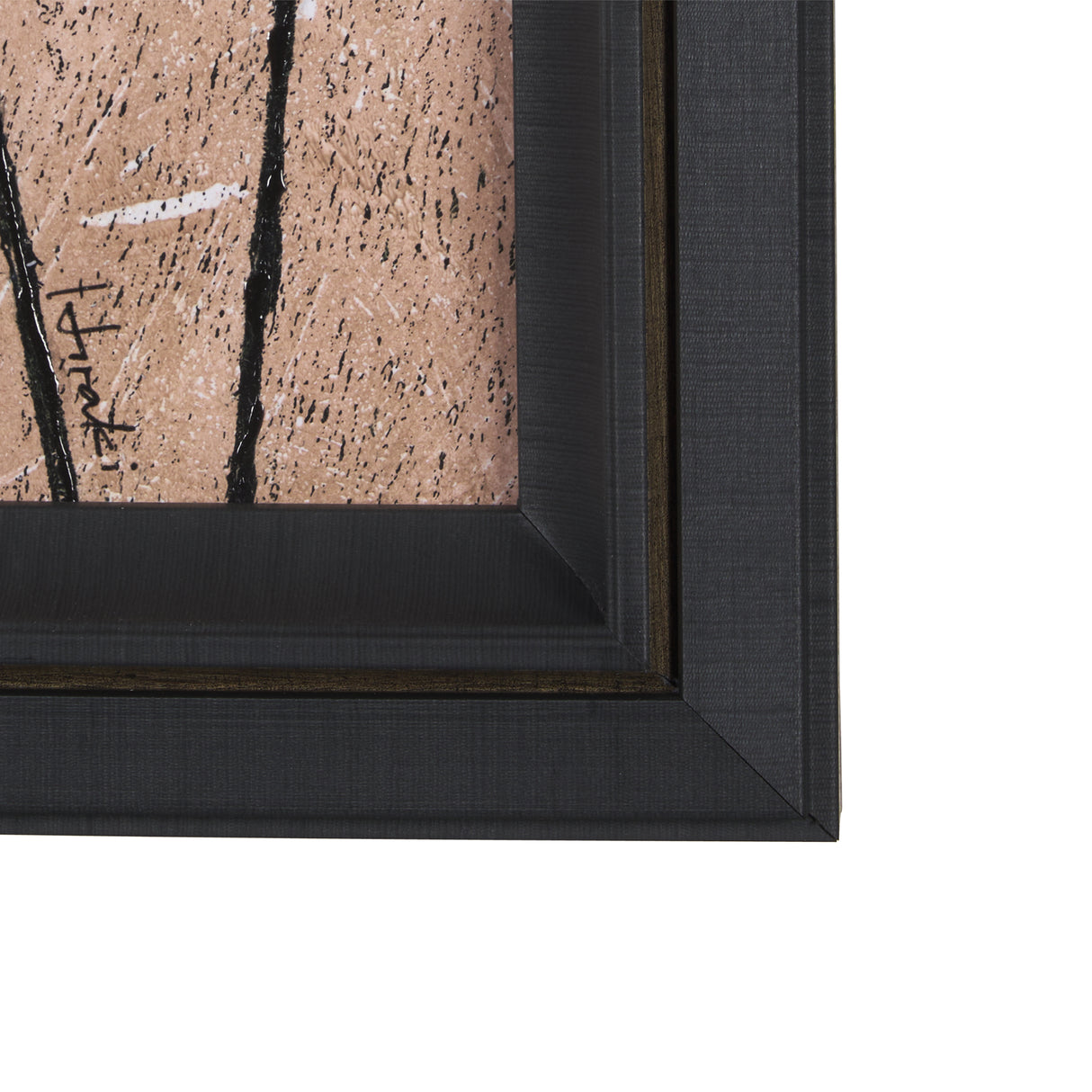 Etched Silouette III by Mercana Studio a Hand Embellished Textured Framed Art Print from Mercana - Luna Furniture