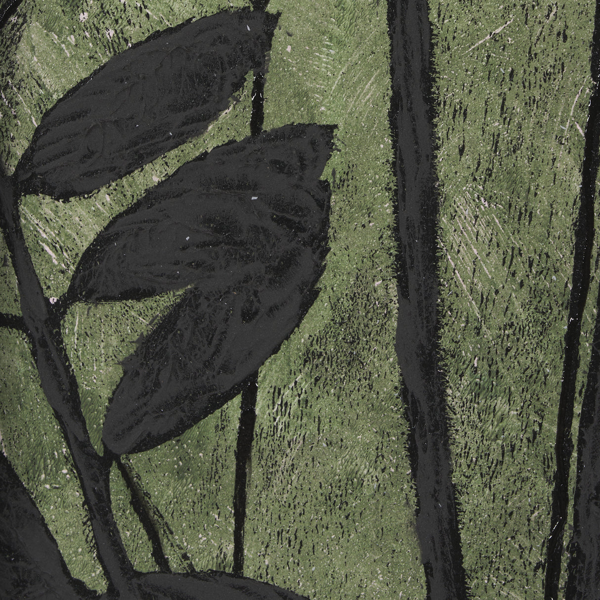 Etched Silouette V by Mercana Studio a Hand Embellished Textured Framed Art Print from Mercana - Luna Furniture