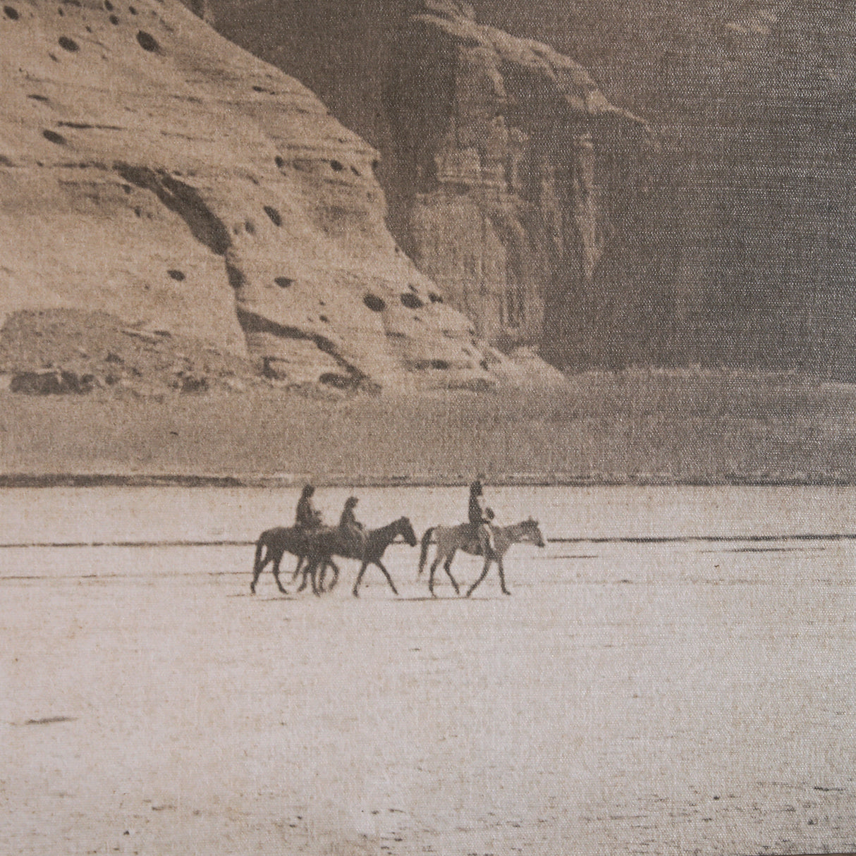Canyon de Chelly by Edward Sheriff Curtis Hand Embelished Framed Photo Art Print Matted under Glass from Mercana - Luna Furniture
