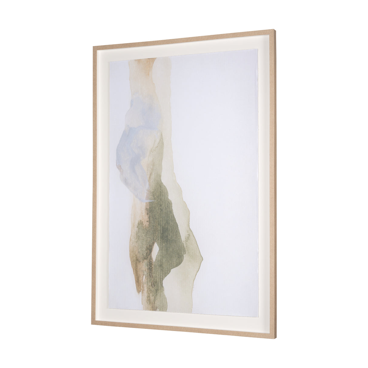 Can you Feel the Peace by Ira Havuka a Hand Embelished Textured Framed Art Print Matted under Glass from Mercana - Luna Furniture
