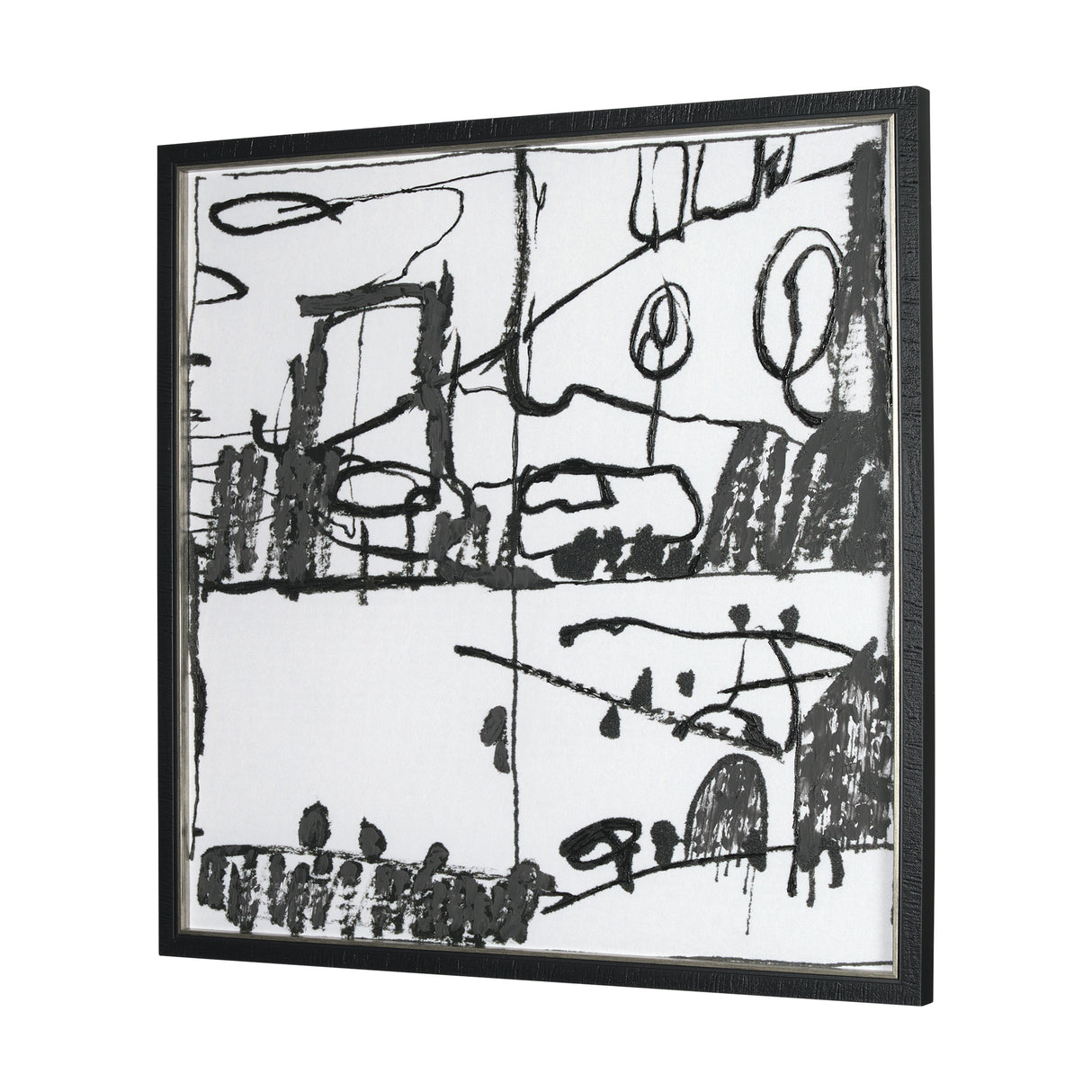 Lost Treasure Map V by Mercana Studio a Hand Embellished Textured Framed Art Print from Mercana - Luna Furniture