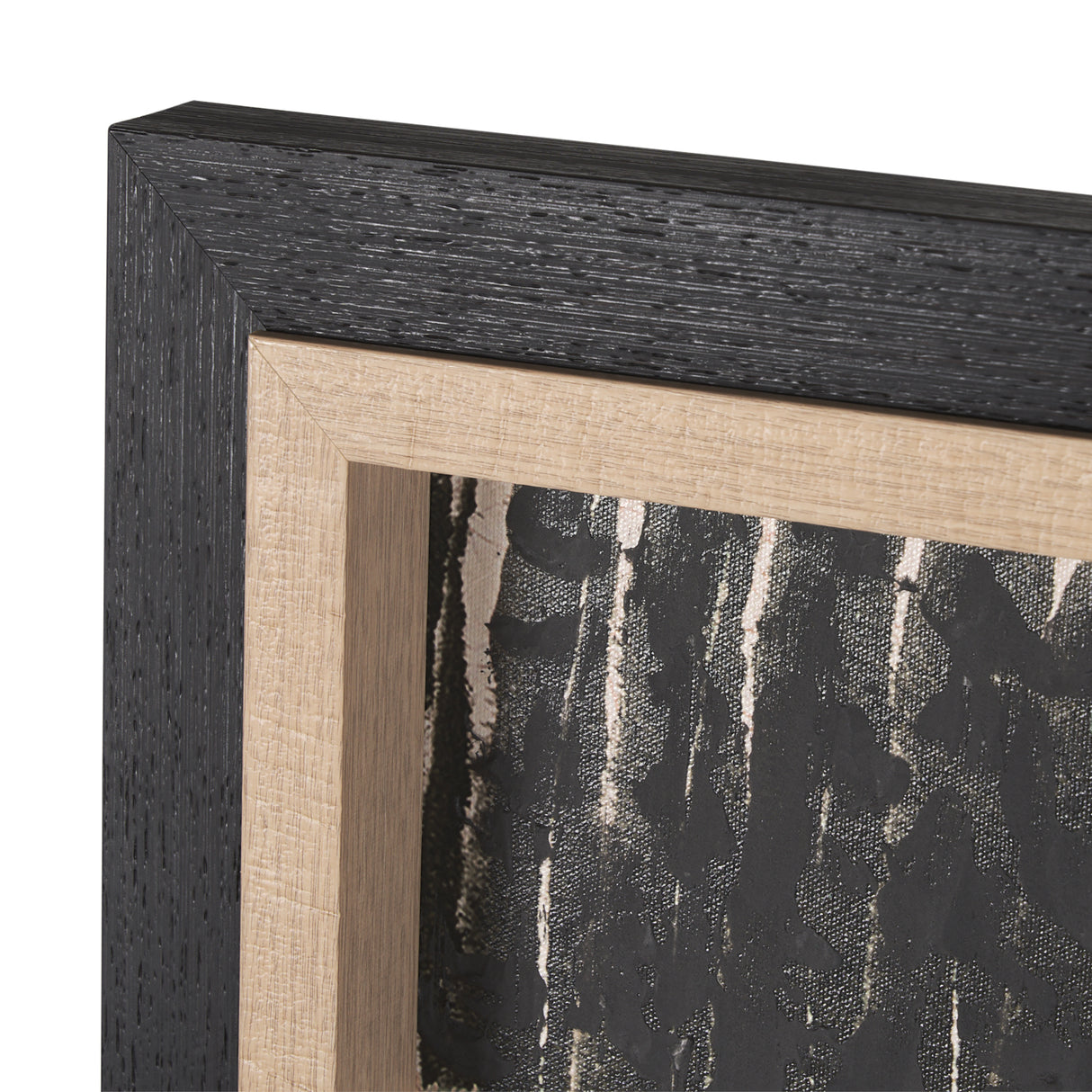 Vertical Horizons by Mercana Studio a Hand Embellished Textured Framed Art Print from Mercana - Luna Furniture
