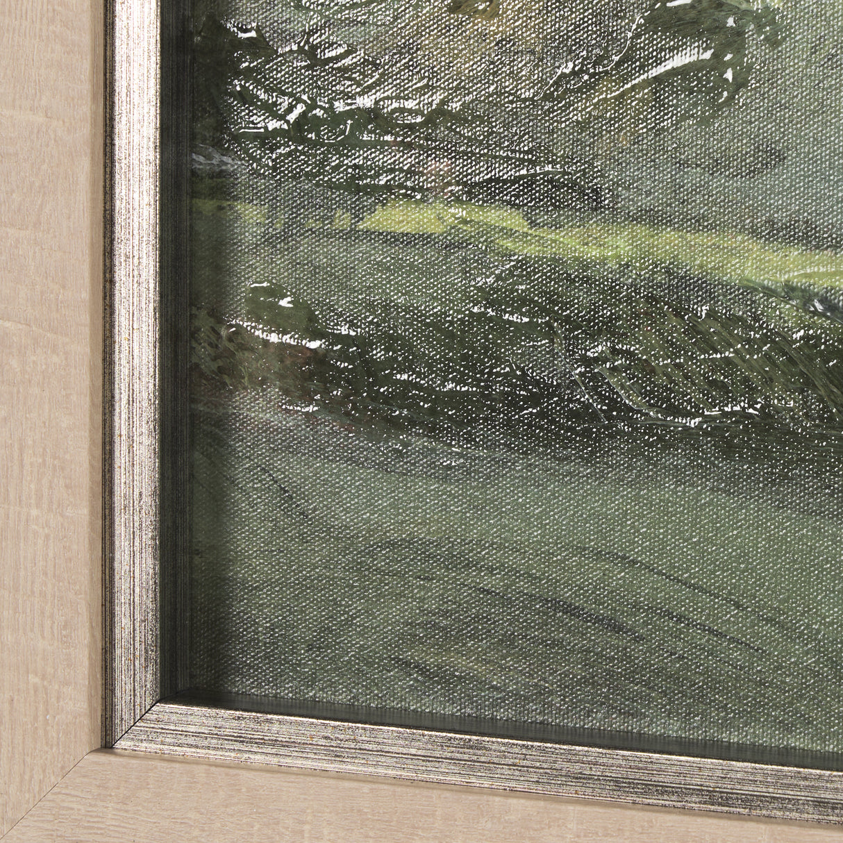 Morning Shadows by Mercana Studio a Hand Embellished Textured Framed Art Print from Mercana - Luna Furniture