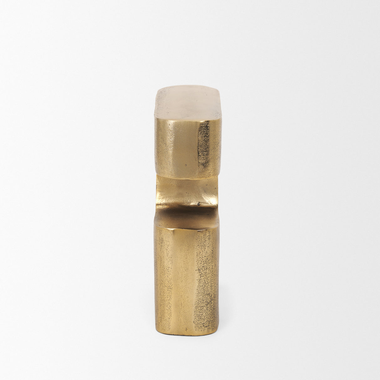 Renni Antiqued Brass Large Decorative Sculpture from Mercana - Luna Furniture