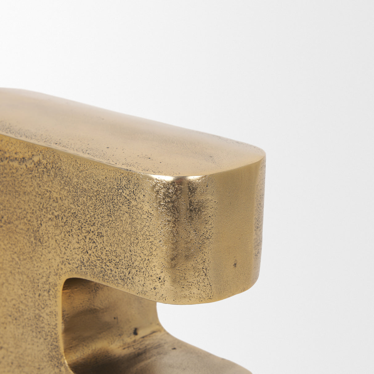 Renni Antiqued Brass Large Decorative Sculpture from Mercana - Luna Furniture