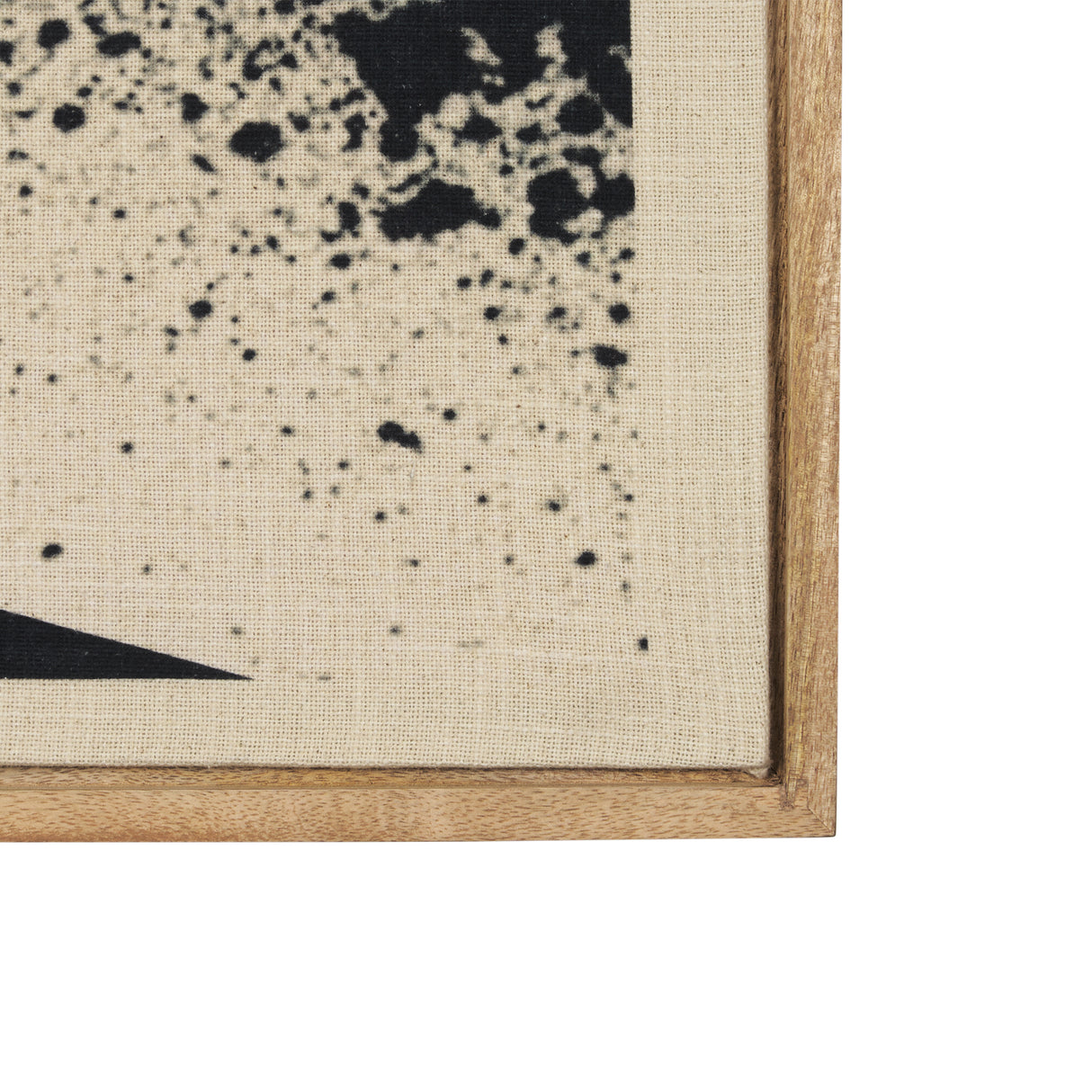 Revelin Large Fabric Collage Framed Linen Framed Wall Art from Mercana - Luna Furniture