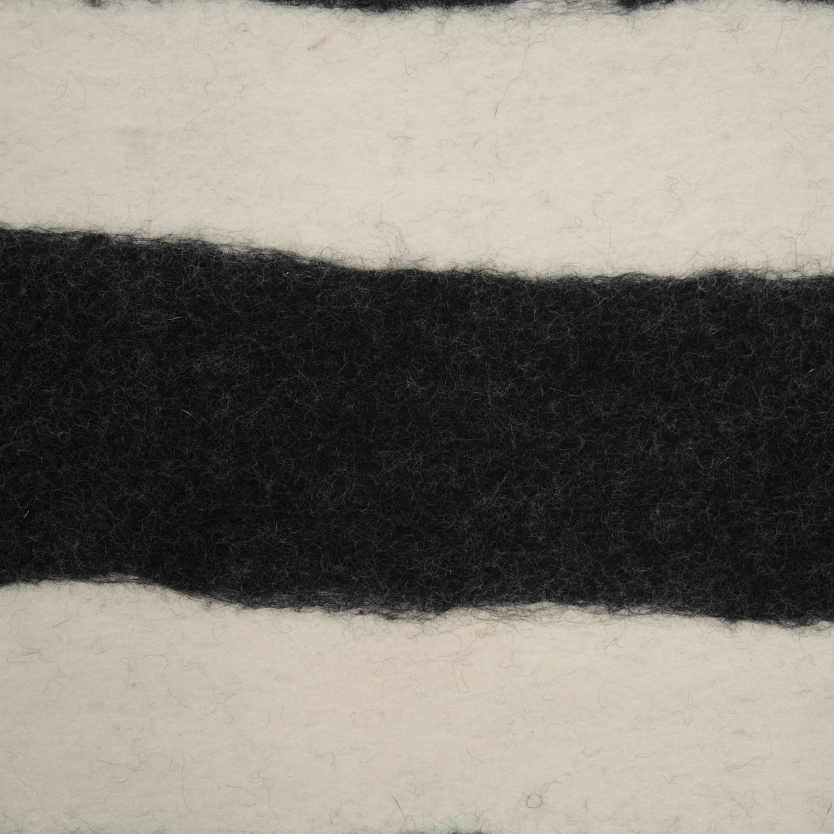 Rollins Large Cream w/ Black Stripes Wool Framed Art from Mercana - Luna Furniture