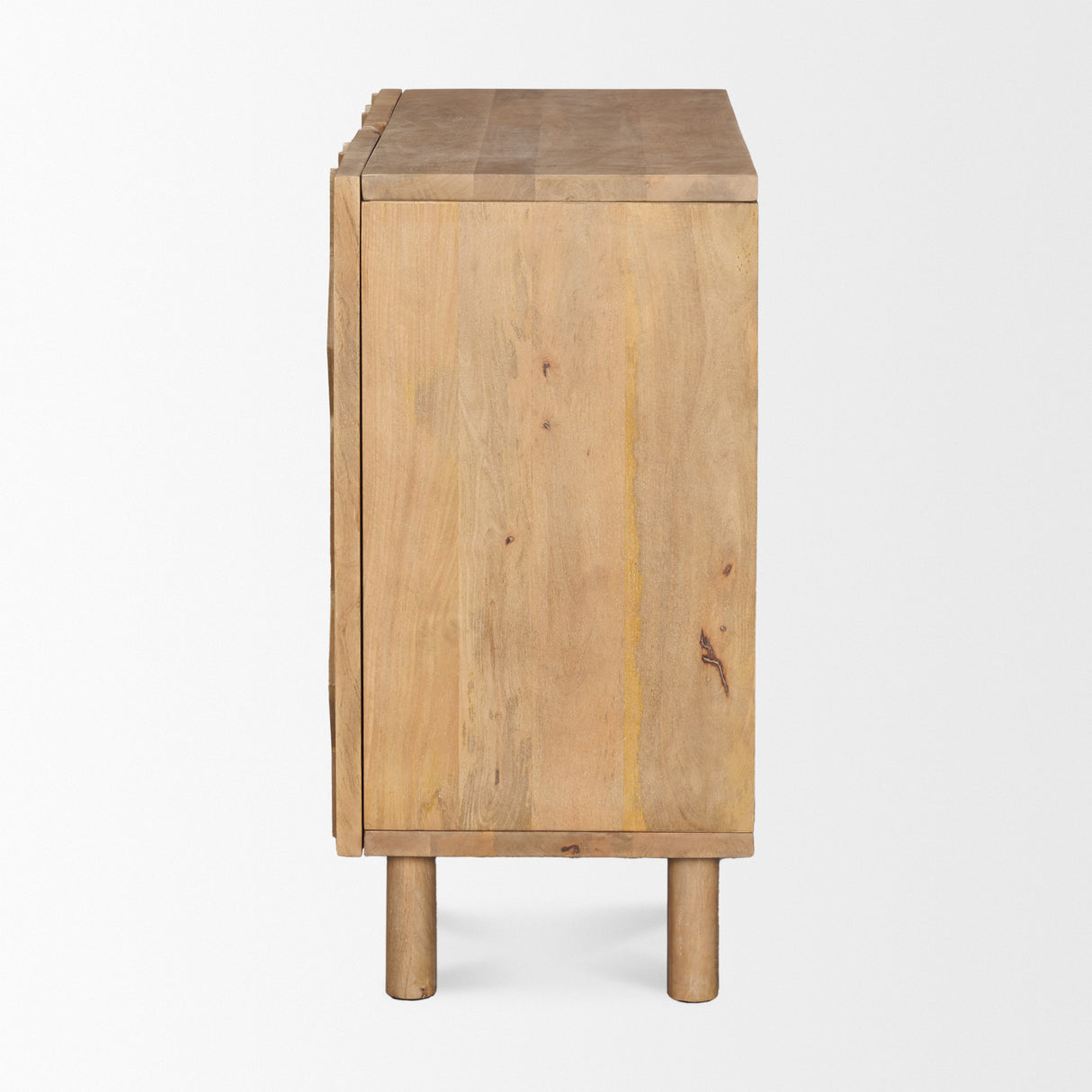 Heera Light Brown Diamond Motif w/ Shelf Accent Cabinet from Mercana - Luna Furniture