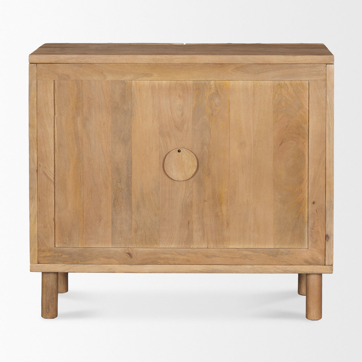 Heera Light Brown Diamond Motif w/ Shelf Accent Cabinet from Mercana - Luna Furniture