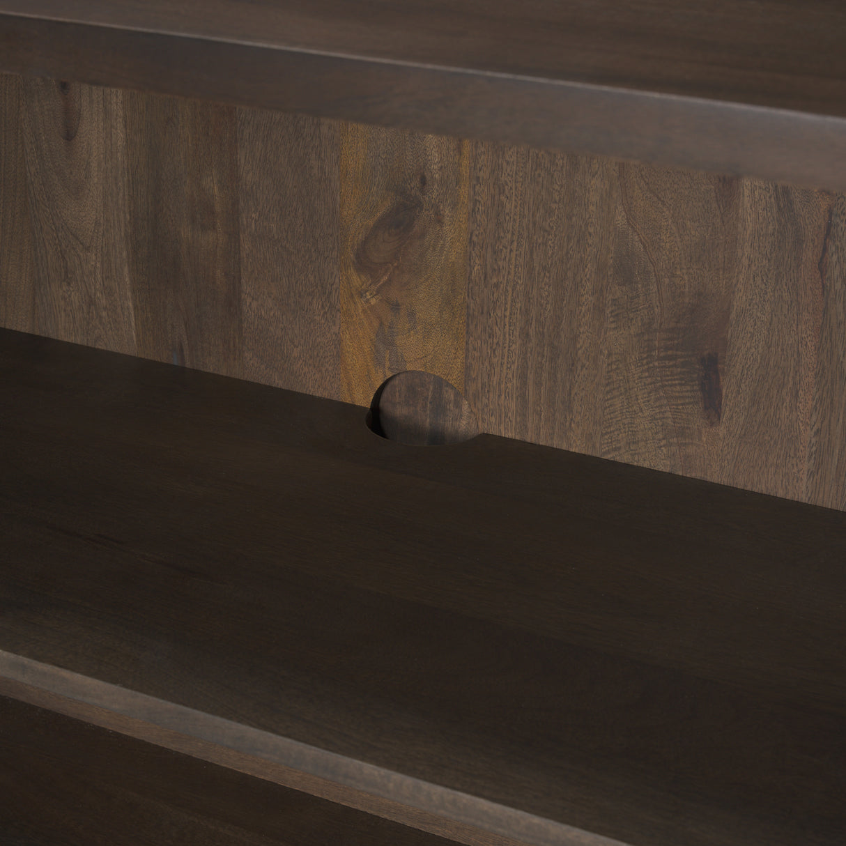 Heera Dark Brown Diamond Motif w/ Shelf Accent Cabinet from Mercana - Luna Furniture