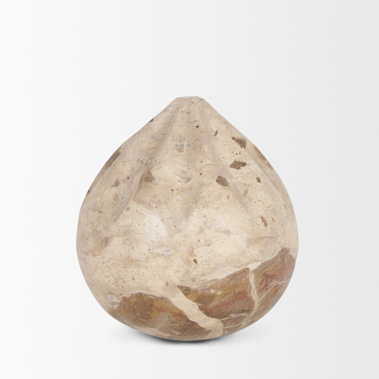 Caprie Small Beige Marble Decorative Juice Squeezer from Mercana - Luna Furniture