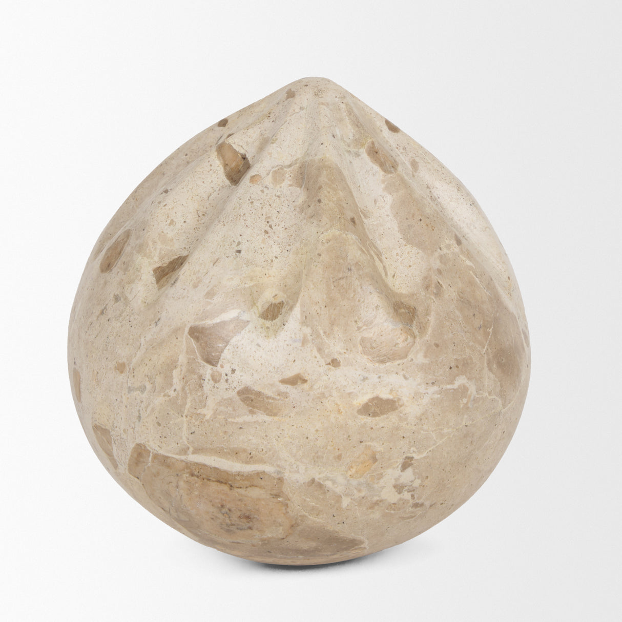 Caprie Large Beige Marble Decorative Juice Squeezer from Mercana - Luna Furniture
