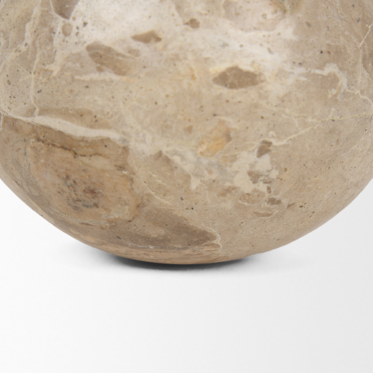 Caprie Large Beige Marble Decorative Juice Squeezer from Mercana - Luna Furniture