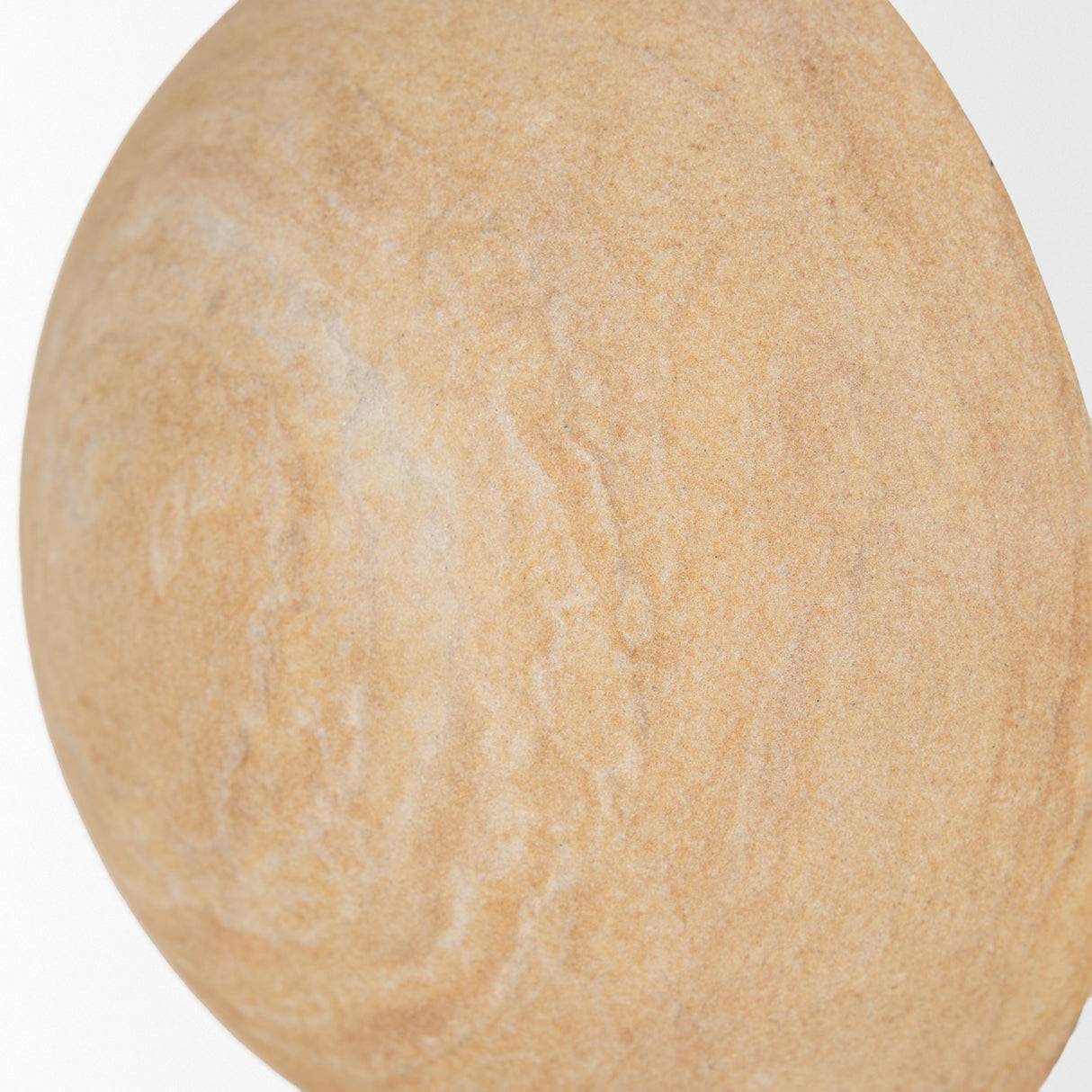 Rahmi Sandstone Orb Bookends from Mercana - Luna Furniture
