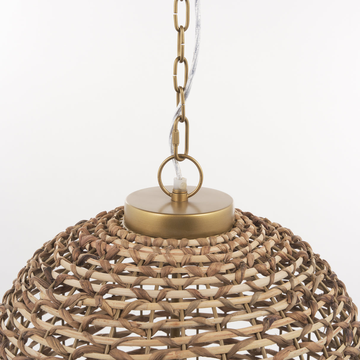 Sana Tall Watergrass Pendant Light from Mercana - Luna Furniture
