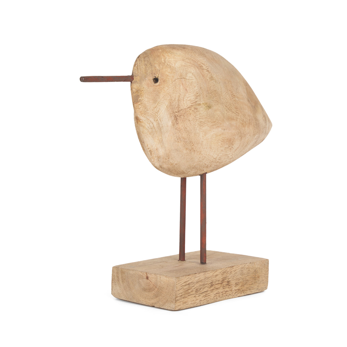 Riri Wooden Bird Decorative Object from Mercana - Luna Furniture
