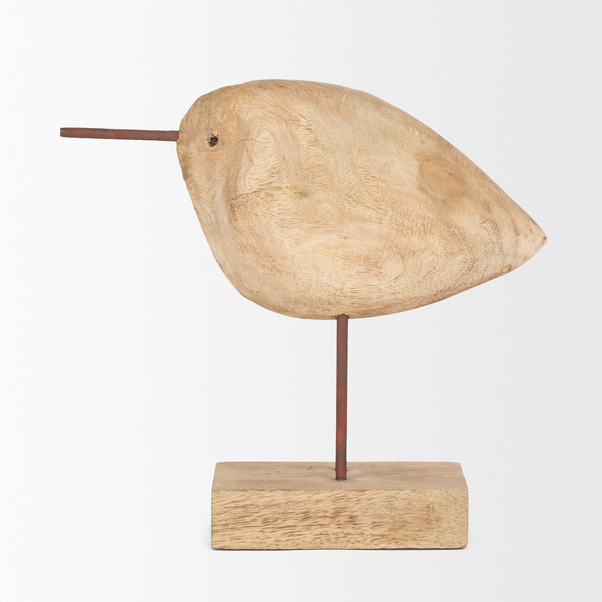 Riri Wooden Bird Decorative Object from Mercana - Luna Furniture