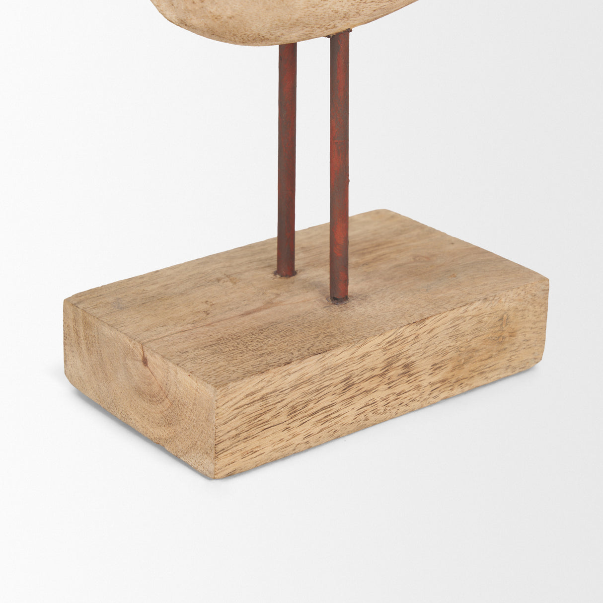 Riri Wooden Bird Decorative Object from Mercana - Luna Furniture