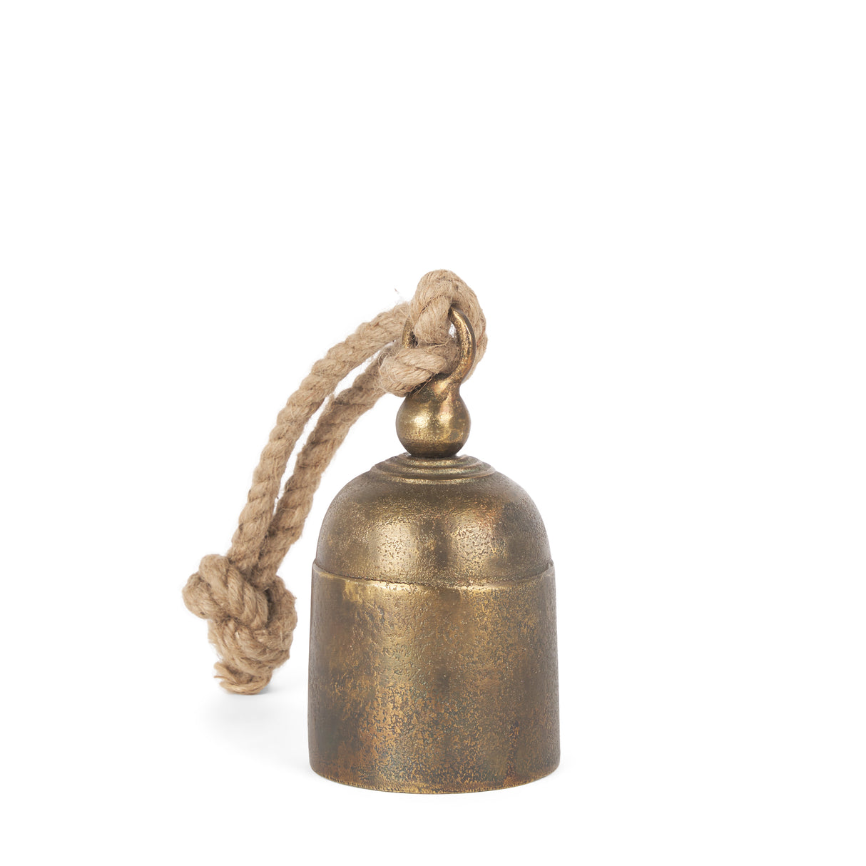 Quincy Small Gold Metal Decorative Bell Object from Mercana - Luna Furniture