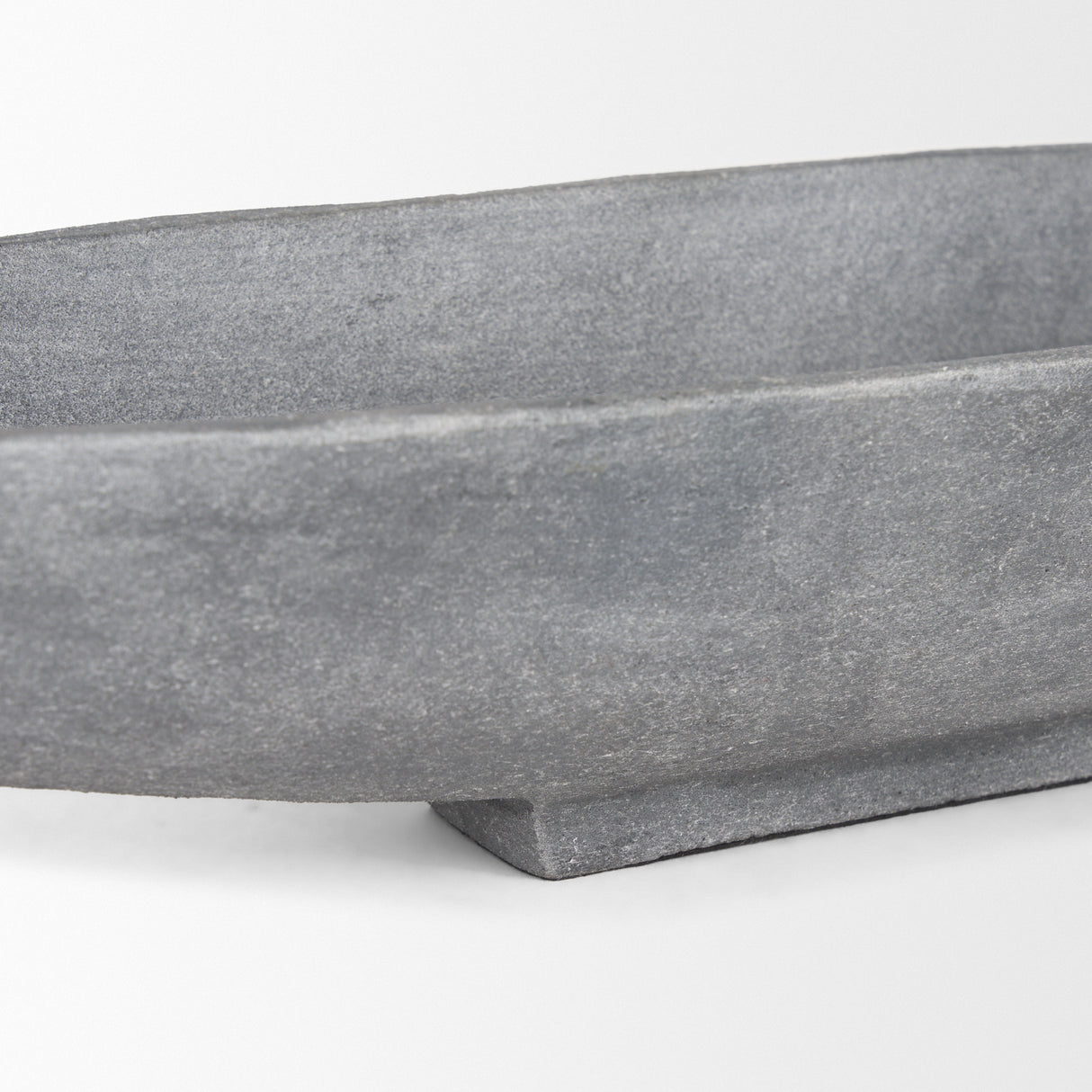 Piero Large Concrete Finished Metal Decorative Bowl from Mercana - Luna Furniture