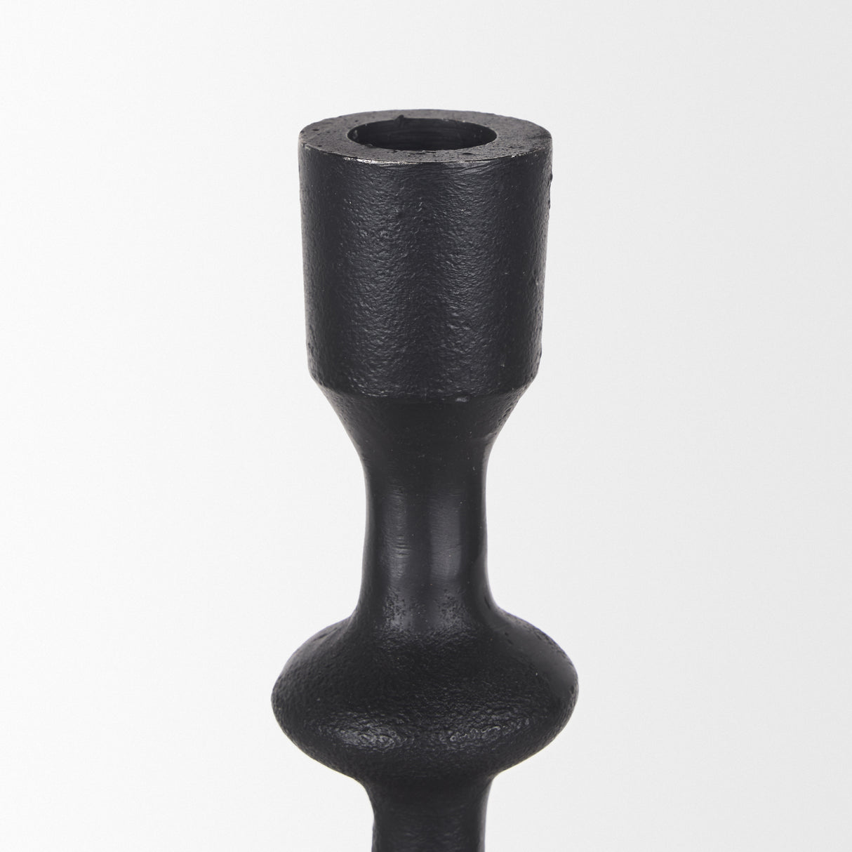 Paolo Matte Black Metal Candle Holder (Set of 3) from Mercana - Luna Furniture