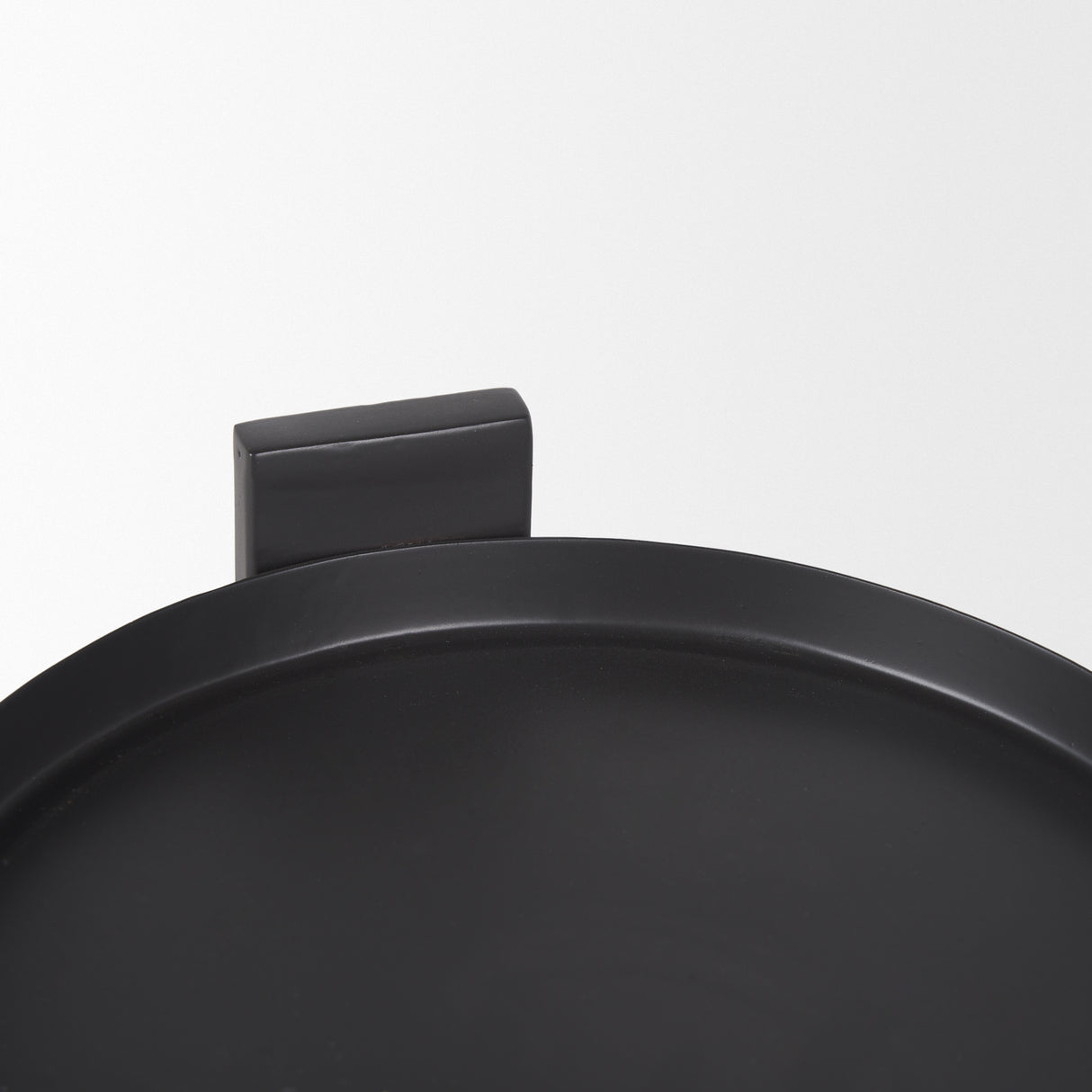 Price Large Matte Black-Brown Metal w/ Glass Hurricane Candle Holder from Mercana - Luna Furniture